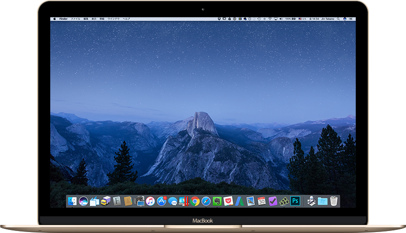 MacBook 12インチゴールド